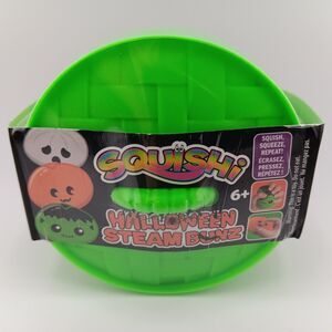 Spirit Halloween Squishi Steam Bunz Stress Relief Dumpling - Green Mystery
